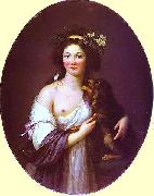 elisabeth vigee-lebrun, Portrait of Mme D'Aguesseau.